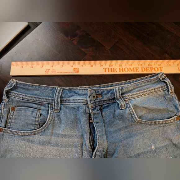 Pilcro And The Letterpress High-Waisted Boyfriend Shorts, Women's 29 - Picture 4 of 9